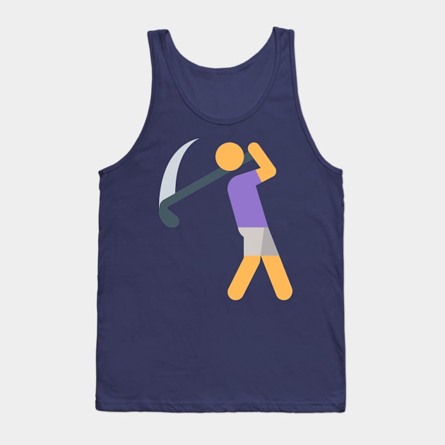 Golf Player Tank Top by vladocar